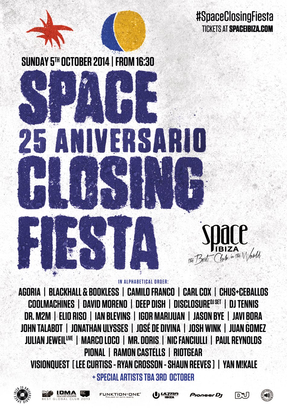 Closing space