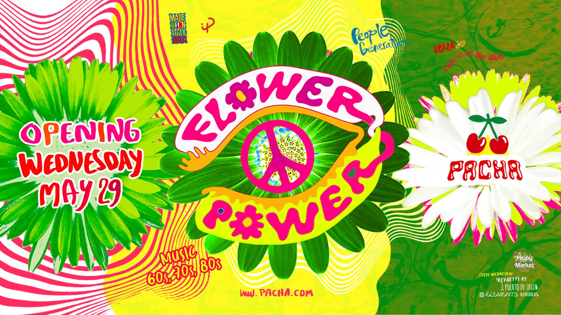 Flower Power at Pacha Ibiza: the opening party 2019! | Ibiza by night