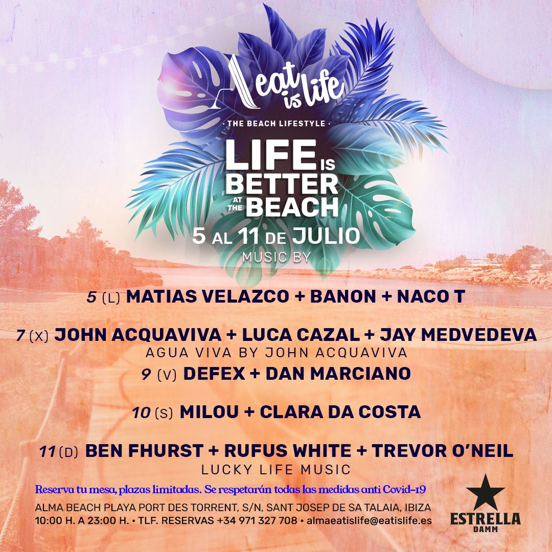 Alma Beach Eat is life the weekly program (July 5th July 11th
