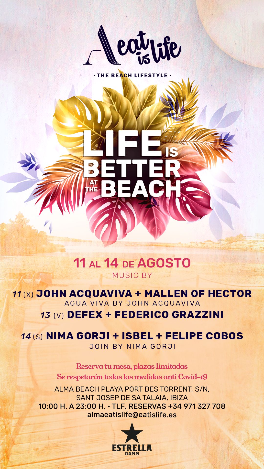 Eat is life the weekly program (August 11th14th), with John