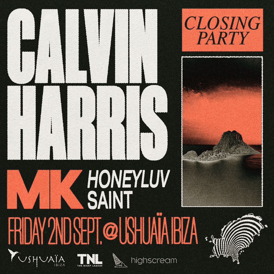 Ushuaïa presents Calvin Harris, the closing party 2022!