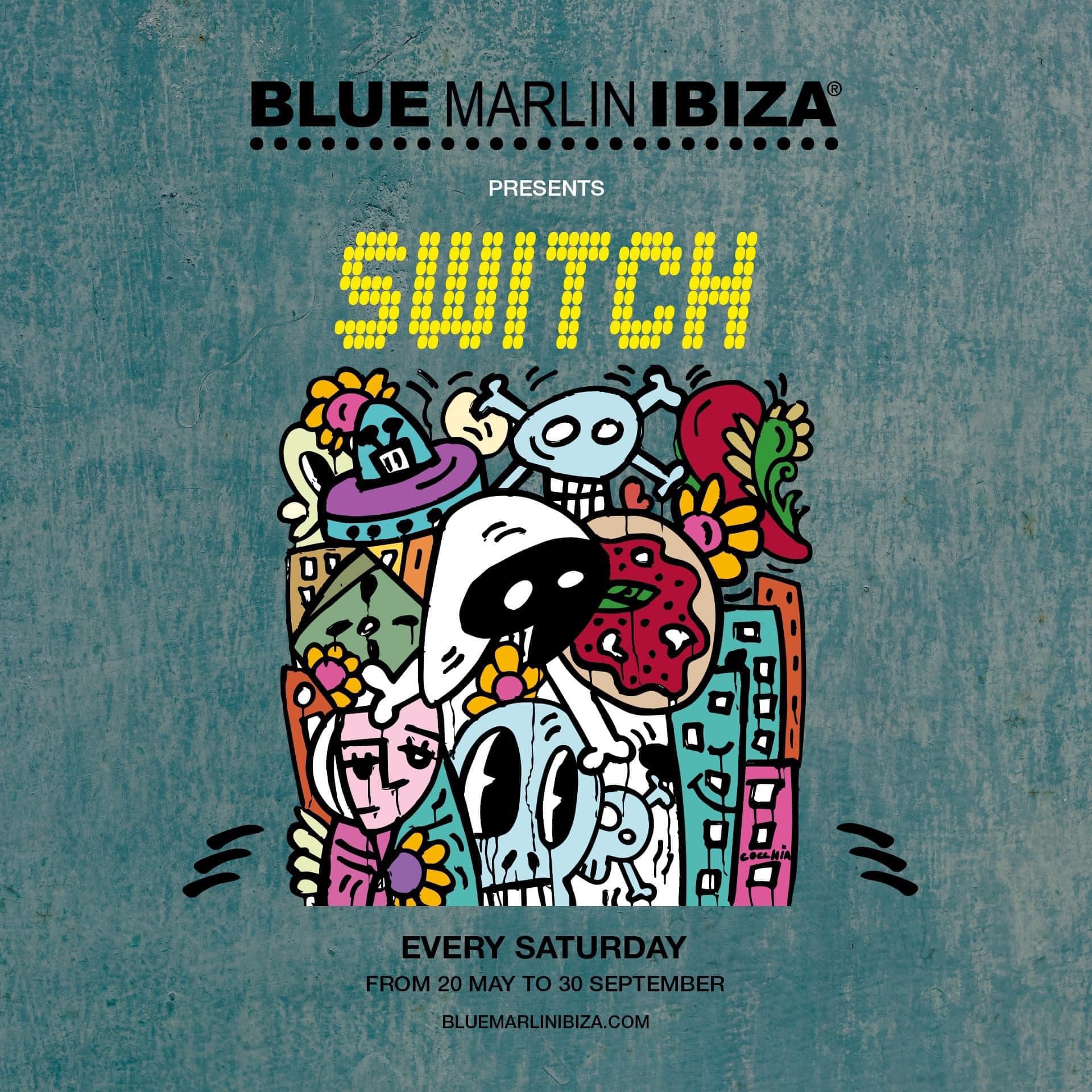Blue Marlin Ibiza hosts “Switch” for summer 2023! | Ibiza by night
