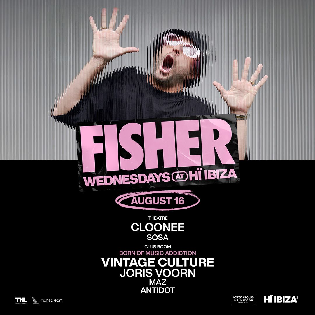 Fisher, Ibiza 2023, DJ Info, Schedule & Tickets