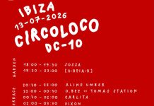 Circoloco at DC-10 Ibiza (July 13th, 2026): the set times!