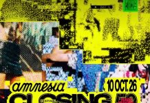 Amnesia Ibiza announces the closing party date for summer 2026!