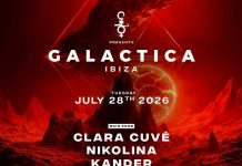 Galactica at EDEN Ibiza presents Clara Cuvé, Nikolina, Kander, Lucia Gea!
