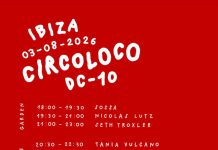 Circoloco August 3rd, 2026: the set times!