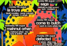Chinois Ibiza: August 16th-21st, 2026 program!