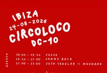 Circoloco at Dc-10 Ibiza (August 24th, 2026):the set times!