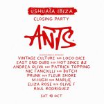 The Night League presents: USHUAÏA Ibiza closing party 2026 with ANTS!