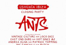 The Night League presents: USHUAÏA Ibiza closing party 2026 with ANTS!