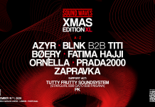 Sound Waves Portugal announces the XMAS Edition XL line-up!
